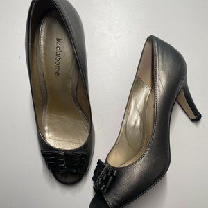 Liz Claiborne, Pewter/Silver, 7.5